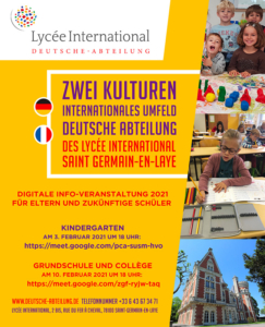 Deutsche Abteilung Info-Veranstaltung Deutsche Schule Paris Kindergarten Auslandsschule
